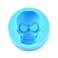 thumbnail image 2 of Xihbxyly Bandeja de Hielo con Forma de Calavera, Diseño Realista de Calavera En 3D, Apto para Uso Alimentario, Moldes para Bebidas y Pasteles, Ideal para Fiestas de Halloween, Decoración Espeluznante, 2 of 7