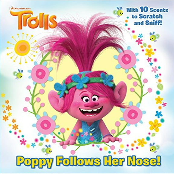 Pre-Owned Poppy Follows Her Nose! (Dreamworks Trolls) Paperback
