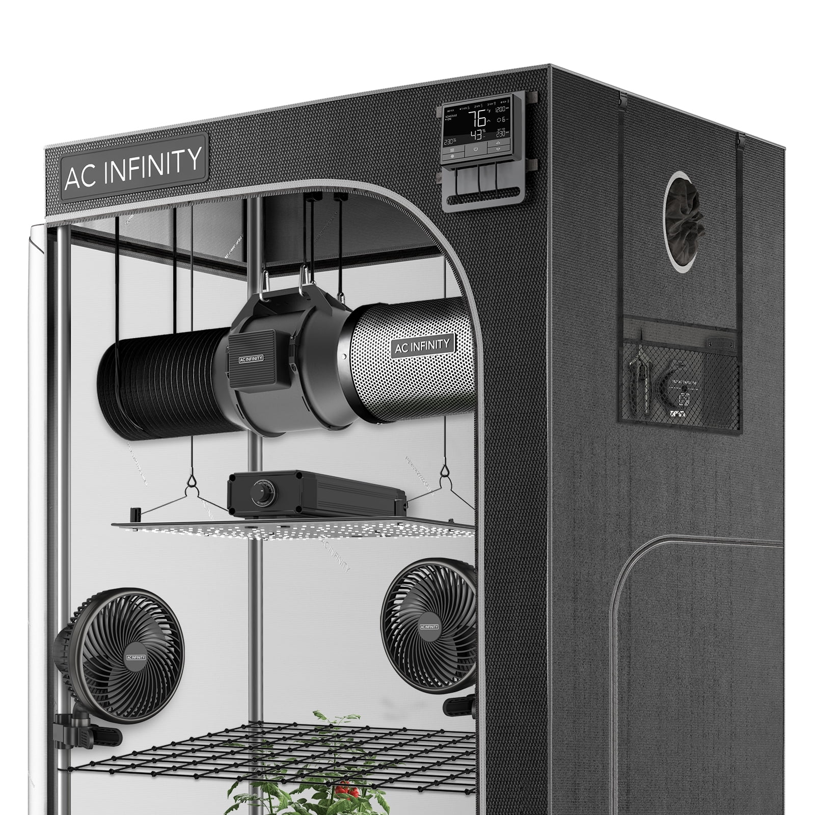 Buy AC Infinity Advance Grow System 4x4, Integrated Grow Tent Kit