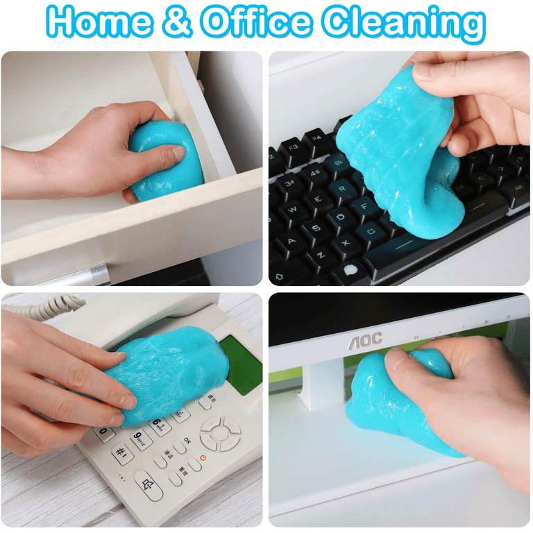 Buy HOTKEI Aqua Scented Multipurpose Car Interior Ac Vent Keyboard Laptop  Dirt Dust Cleaner Cleaning Gel Kit Jelly for Car Dashboard Keyboard  Computer Electronics Gadgets Cleaning Cleaner Kit Online at desertcartKUWAIT