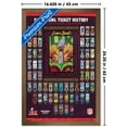 thumbnail image 3 of NFL League - Super Bowl LIX Ticket Collage Wall Poster, 14.725" x 22.375" Framed, 3 of 5
