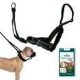 thumbnail image 1 of Sporn Medium Dog Head Halter for Dogs, Black Dog Stop Pulling Leash Harness with Thick Dog Muzzle Harness No Pull Dog Head Collar for Dogs, Anti Pulling Dog Collar, 1 of 7