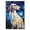 Borzoi, variant on Scottish Terrier Canvas,Dog Wall Art,Colorful Canvas Wall Art For Living Room Decor Aesthetic Vintage Canvas & Prints Wall Decor For Bathroom