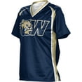 thumbnail image 3 of ProSphere Women's Wingate University Wild Horse Football Fan Jersey, 3 of 6