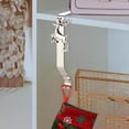 thumbnail image 3 of Soportes para calcetines de Navidad Ganchos para chimenea Perchas para Adorno colgante duradero Ganchos para calcetines creativos para Navidad ciervo navideño Colco Gancho para medias, 3 of 8