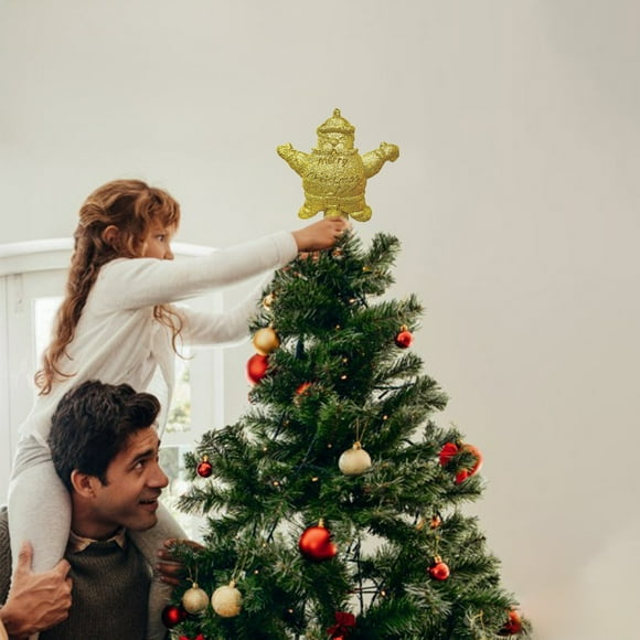 Wzzjkit Christmas Tree LED Tree Top Projector, Christmas Tree Decorations, Christmas Tree Topper, Christmas/Holiday/Winter Home Party Decorations Christmas Tree Star