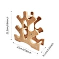 thumbnail image 3 of 4 Tier Dumbbell Rack For Home Gym PP Material Coral Shaped Weight Storage Stand Space Saving Organizer For Neoprene Dumbbells & Hand Weights ( Grain), 3 of 6