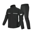 thumbnail image 1 of Traje de lluvia protector ligero chaqueta de lluvia para exteriores equipo de lluvia reflectante para XL, 1 of 9