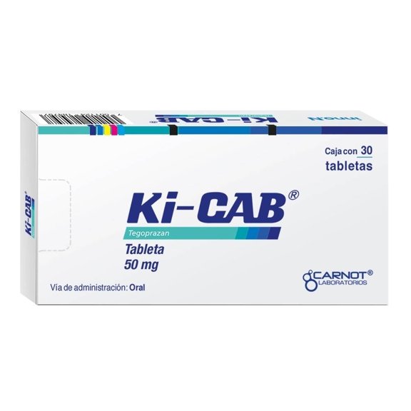 Ki-Cab Tegoprazan 50 mg 30 tabletas