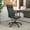 Charcoal, variant on LeisureMod Aiaria Ergonomic Office Chair High-Back Adjustable Height with Swivel & Tilt, Double Wheel Casters – Collection for Home Office in Grey