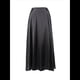 thumbnail image 1 of Faldas para Mujer, Cintura Alta, Elegantes, Midi, de Satén Negro M, 1 of 6