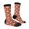 thumbnail image 2 of Goofa 70s Retro Style Printed Men's Crew Socks, Soft Durable Breathable Moisture-Wicking with Odor Control Cotton socks, 2 of 9