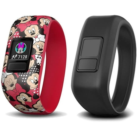 Garmin Vivofit Jr 2 Activity Tracker for Kids Minnie Mouse & Black Bands | Walmart Canada