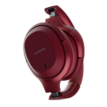 Brookstone Active Noise Cancelling Bluetooth Headphones  Red