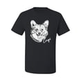 thumbnail image 2 of Cute Corgi Dog Lover Pet Owner Animal Lover Graphic T-Shirt, Black, Small, 2 of 4