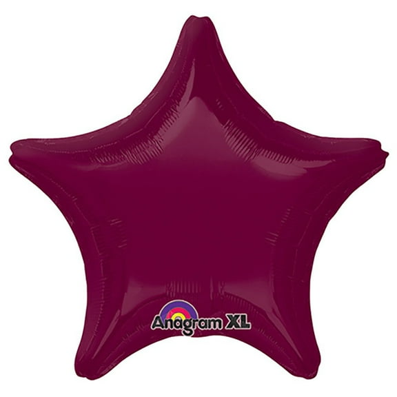 19 inch Star - Berry Anagram Foil Mylar Balloon - Party Supplies Decorations