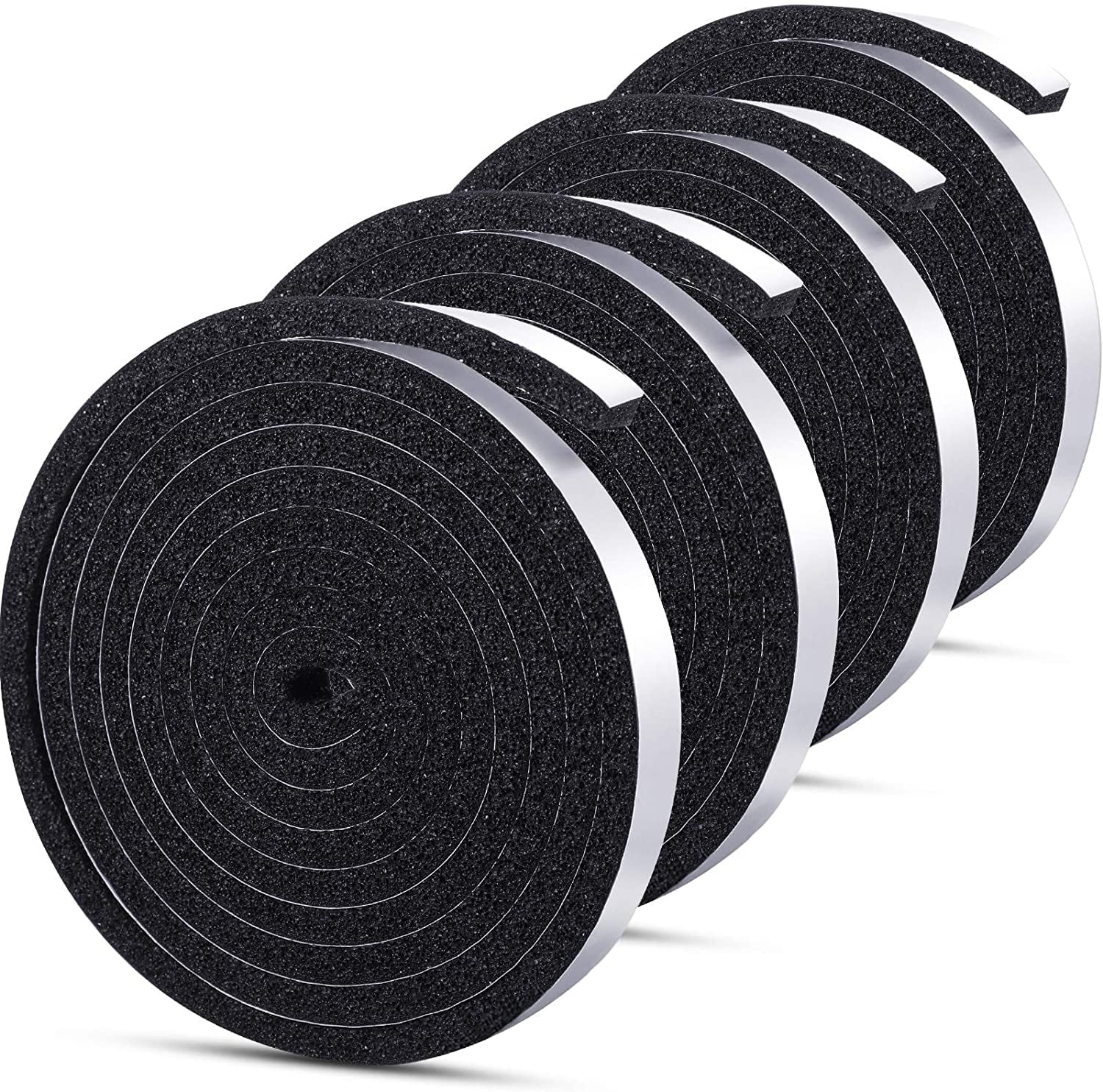 BBQ Smoker Gasket Self Adhesive Stick Barbecue Tape High Temperature Smoked Gasket Sealing Tape