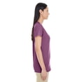 thumbnail image 2 of Gildan Womens Softstyle 4.5 oz. Deep Scoop T-Shirt 2-Pack, 2 of 2