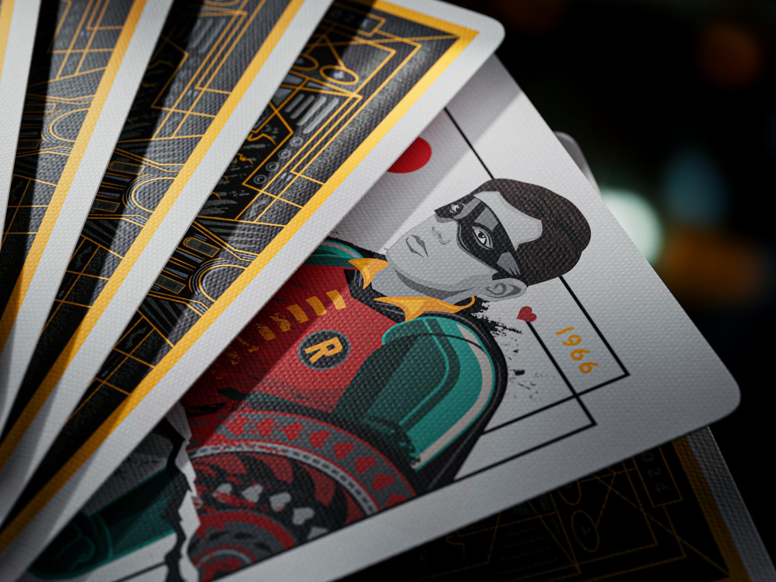 Theory11 Batman 85th Anniversary Premium Playing Cards photo 6
