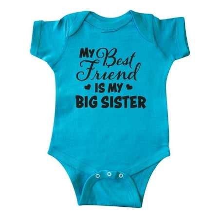 My Best Friend is My Big Sister with Hearts Infant