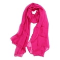 thumbnail image 1 of Qarigey Bufandas de moda para mujer, bufanda lujosa y versátil para la cabeza, bufanda Hijab, bufandas, bonitos regalos Accesorios de disfraces Rosa roja, 1 of 6