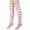 Pink, variant on Harpily High Thigh Leg Warmers for Women Men's Women's Winter Striped Pattern Knitted Yarn Warm Boot Leg Guards Foot Pile Socks Warm Thermal Socks,