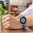 thumbnail image 2 of HUGFEGWE 2 Pcs Bandeau en Tissu Bracelet pour Femmes Imprimé Léopard CJB91-27612, 2 of 9