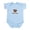 Sky Blue, variant on CafePress - Little Bear Infant Bodysuit - Baby Light Bodysuit, Size Newborn - 24 Months