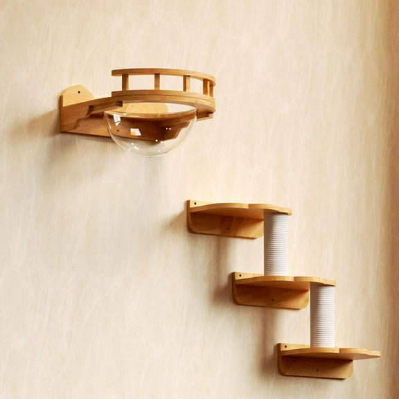 Wall Mounted Cat Shelves