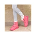 thumbnail image 4 of Colisha Womens Casual Lace Up Warm Boot Outdoor Comfort Ankle Bootie Walking Snow Boots Pink 6.5, 4 of 8