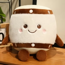 11in Plush Drum Stuffed Toy – Soft Musical Instrument Doll, for Music Lovers, Soft Throw Pillows Stuffed Premium Polyester Fiber Sofa Cushion Christmas Party Decor