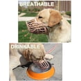 thumbnail image 5 of Bozal tipo canasta para perros grandes, medianos y pequeños, bozales tipo jaula para evitar morder, masticar, lamer y buscar comida, cubrebocas con correa ajustable para visitas al veterinario, cuidad, 5 of 5