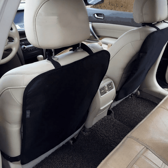 2 Pack Back Seat Protector Car Kick Mat Cushion Cover Set Auto Care Best For Protection From Kid S Dirt Scuffs Scratches Easy To Install