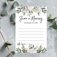 thumbnail image 3 of Koyal Wholesale Share a Memory Cards, Greenery with White Florals Cards for Wedding, 4" x 6", 52-Pk, 3 of 5