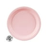 Dessert Plate - Pink (24 Count)