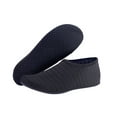 thumbnail image 2 of Water Shoes for Adults | Fast-Dry Aqua Socks for Women Men | Non Slip Barefoot Swim Shoes | Rubber Sole | Lightweight Breathable Stretchy Material | Black | 25x13x1.5cm | Beach Pool River Surf Yoga, 2 of 6