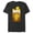 Dark Heather, variant on The Simpsons Homer Simpson Beer There’s a Temporary Solution - Short Sleeve Blended T-Shirt for Adults - Customized-Black