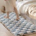 thumbnail image 4 of Eurhowing Suede Couch Cover for Dogs&Cats, Non-Slip Slipcover for 2 Cushion Sofa, Washable Fuzzy Plush Pet Mat Furniture Protector, Blue, 28"×59", 4 of 6