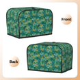 thumbnail image 3 of Sikiie Jungle Leopard Toaster Covers 2 Slice Dustproof Toaster Cover Bread Machine Cover, Dustproof Cover - 11.4" x 7.5" x 7.9", 3 of 7