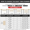 thumbnail image 6 of Patriotic Table Runner, 4th of July Decorations for Home Star Memorial Day Decor Red 4th of July Table Runner Independence Day Holiday Indoor Outdoor Party Table Decorations (13'''' x 72''''), 6 of 6
