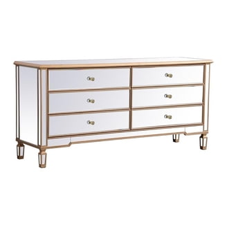 Elegant Decor James 72" Metal and MDF Mirrored Six-Drawer Dresser in Black - Walmart.com Elegant Decor James 72" Metal and MDF Mirrored Six-Drawer Dresser in Black - Walmart.com