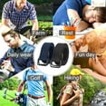 thumbnail image 7 of XIATIAN Men Canvas Fabric Belts Casual Web Cloth Belts with Black Double Ring Buckle 2 Pack, 7 of 7