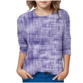 thumbnail image 6 of Lopecy-Sta Kids All-Over Plaid Long Sleeve Crew Neck Top, Soft Breathable Fabric for Toddler Baby Boys and Girls, Relaxed Fit, Comfortable Wear in Spring Autumn Seasons Fun Play, 6 of 6