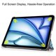thumbnail image 2 of KAIYANG Funda para iPad Air 11 (2024), con tres pliegues y función atril, con función de encendido y apagado automático, diseño de mariposas y grafitis multicolor, 2 of 5