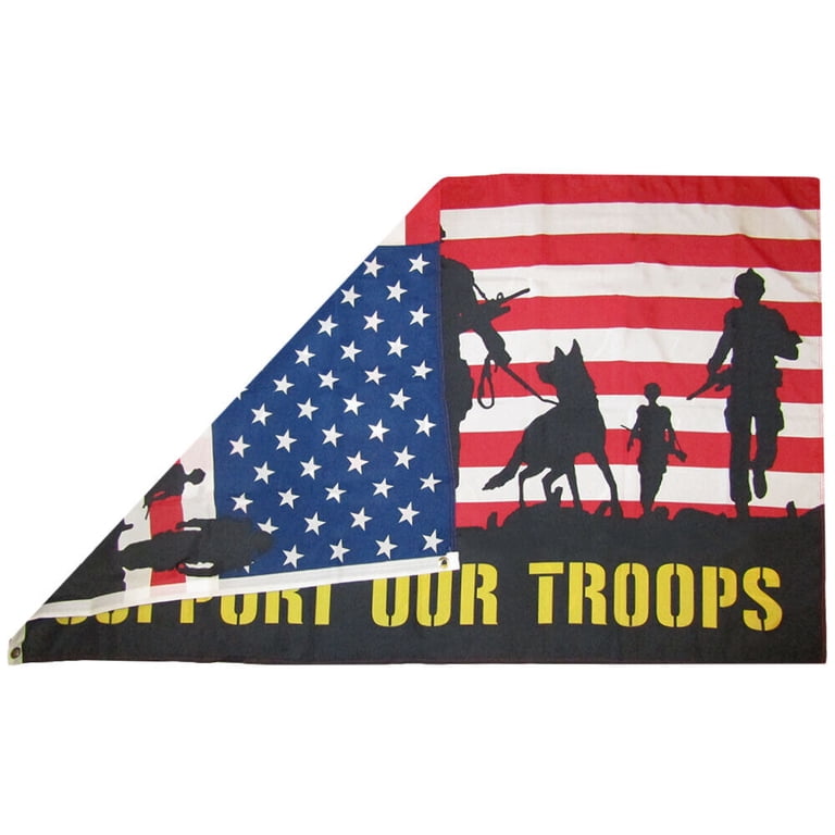 Everflag Bandiera USA 90 x 150 cm con occhielli + adesivo