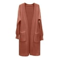 thumbnail image 5 of ShomPort Women's Fall Winter Cardigan Long Sleeve Open Front Casual Loose Soft Knit Cardigan Sweater Outerwear, 5 of 6