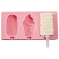 thumbnail image 2 of Riguas 1 Set Ice Cream Maker Food Grade Heat Resistant Reusable 3-Cavity Type Ice Cream Mold Kitchen Tools, 2 of 8