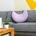 thumbnail image 5 of Moon Pillow, Soft Moon Shaped Pillow with Room Decorative Throw Pillows for Bed Couch Chair Sofa, Heart Shaped Cute Throw Pillow Cushion for Bedroom Living Room, 7.9 in, 5 of 7