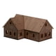thumbnail image 4 of Kits de construcción de modelo de casa 1/72, materiales de construcción de paisaje, juguetes de Hobby, escena de arquitectura, suministros de paisaje Estilo B Hugo casa de modelos de construcción, 4 of 9