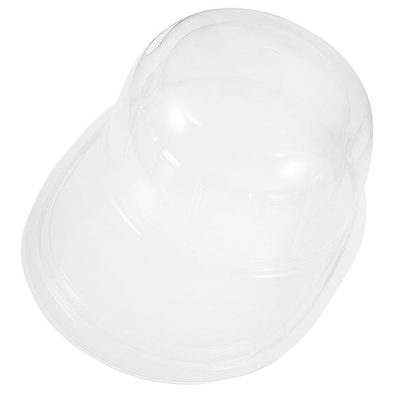 Topbathy Transparent Plastic Hat Stand for Baseball Caps Cap Display Holder and Storage Rack Portable for Home and Shop